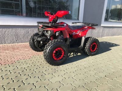 Квадроцикл детский Zuumav (Зуумав) HUNTER 125 К1 серый (машинокомплект)