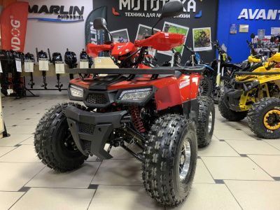 Квадроцикл подростковый Zuumav (Зуумав) HUNTER 150 PRO красный (машинокомплект)