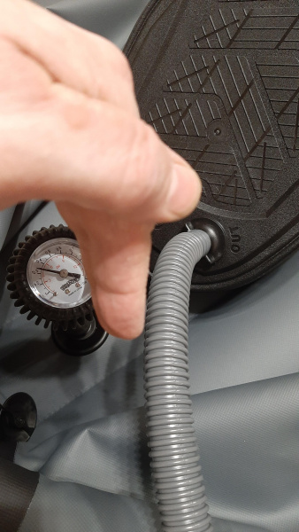 Насос ножной Ника, 5 л. 1,8 м для лодок ПВХ | Мототека